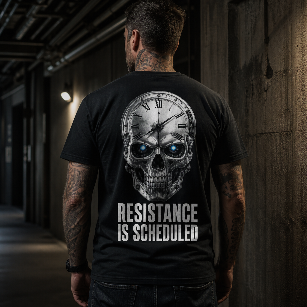 Resistance Is Scheduled t-shirt